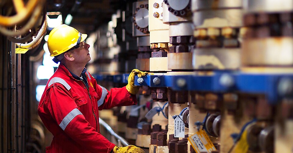 Young worker looking forward to an energy evolution.